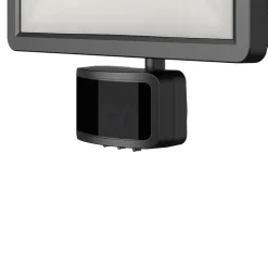 Projecteur mural LED extérieur noir 20 W 2250 lm détecteur de mouvement IP65, GoodHome Davern