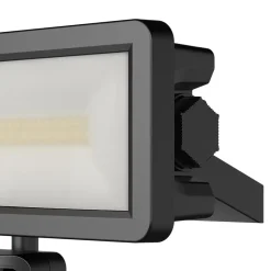 Projecteur mural LED extérieur noir 20 W 2250 lm détecteur de mouvement IP65, GoodHome Davern