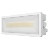 Projecteur mural LED extérieur blanc 50 W 6250 lm sans détecteur IP65, GoodHome Davern