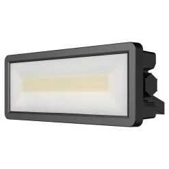 Projecteur mural LED extérieur noir 30 W 3750 lm sans détecteur IP65, GoodHome Davern