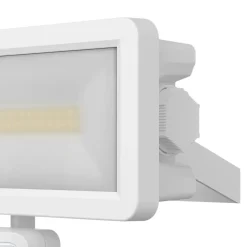 Projecteur mural LED extérieur blanc 20 W 2250 lm détecteur de mouvement IP65, GoodHome Davern