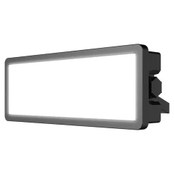 Projecteur mural LED extérieur noir 50 W 6250 lm sans détecteur IP65, GoodHome Davern