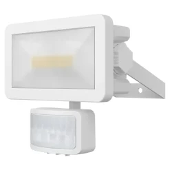 Projecteur mural LED extérieur blanc 10 W 1250 lm détecteur de mouvement IP65, GoodHome Davern