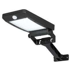 Projecteur solaire d'extérieur à LED Barm noir IP44 350lm Blanc froid