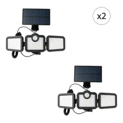 Projecteur solaire EZIlight Solar moon L Lot de 2