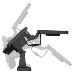 Projecteur solaire LED extérieur noire 5,5 W 600 lm IP44 détecteur PIR, GoodHome Shomali