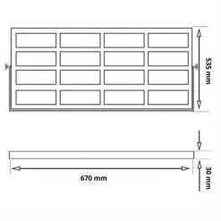 Projecteur Solaire LED 50W IP65 Dimmable (Panneau Solaire et Télécommande Inclus) - Blanc Froid 6000K - 8000K - SILAMP