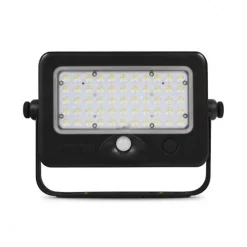 Projecteur solaire LED 10W noir