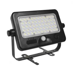 Projecteur solaire LED 10W noir