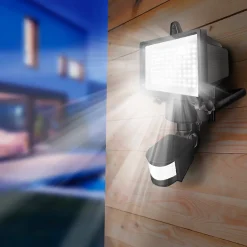 Projecteur solaire sensor COOPER Noir 1000LM