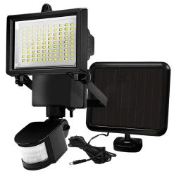 Projecteur solaire sensor COOPER Noir 1000LM