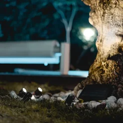 Projecteurs solaires EZIlight Solar multi spot - 2 packs de 4 lampes