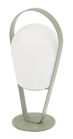 PROLOISIRS Lampe sur pied moyen Bob - 32 x 29 x 72 cm - amande