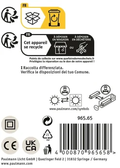 ProRail3 Spot sur rail LED Kratos 36 1050lm 9W 4000K 230V Blanc
