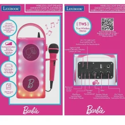 Puissante enceinte Bluetooth lumineuse Barbie avec micro