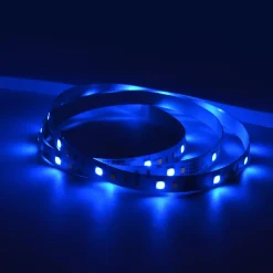 Rallonge ruban lumineux Waldeck LED intégrée variation de blancs et de couleurs IP20 dimmable 400lm 5W L.100cm blanc GoodHome