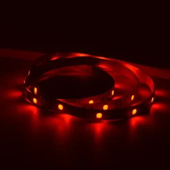 Rallonge ruban lumineux Waldeck LED intégrée variation de blancs et de couleurs IP20 dimmable 400lm 5W L.100cm blanc GoodHome