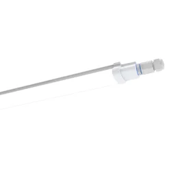 Reglette LED intégrée blanc IP65 20W L.116,5 x l.5.3cm
