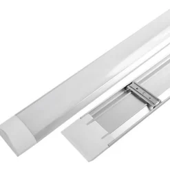 Réglette LED - SILUMEN - 30cm 10W - Blanc Froid 6000K - 8000K - Allumage instantané