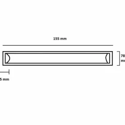 Réglette LED - SILUMEN - 150cm 48W - Blanc Neutre - Basse Consommation - Longue Durée de Vie