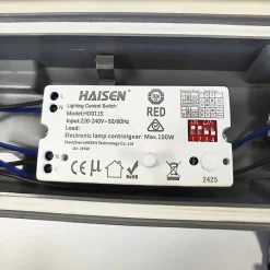 Réglette LED 120cm Étanche IP65 CCT 22/28/34/40W avec détecteur - 3000K/4000K/6500K - SILAMP