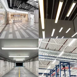 Réglette LED 120cm 36W - Blanc Froid 6000K - 8000K - SILAMP