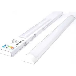 Réglette LED 60cm 18W - SILUMEN - Blanc neutre 4000K - Allumage instantané - Durée de vie 25000h