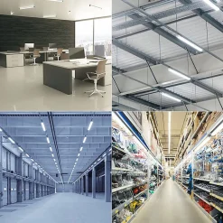 Réglette LED 90cm 24W (Pack de 10) - Blanc Neutre 4000K - 5500K - SILAMP