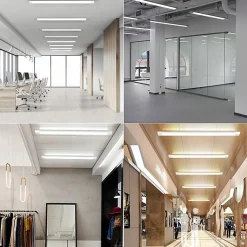 Réglette LED 60cm 24W (Pack de 10) - Blanc Neutre 4000K - 5500K - SILAMP