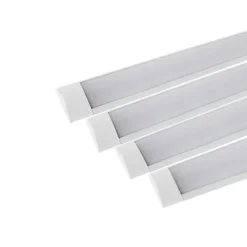 Réglette LED 120cm 48W (Pack de 4) - Blanc Froid 6000K - 8000K - SILAMP