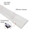 Réglette LED intégrée 120cm 36W 3600lm - 4000K blanc neutre - garantie 2 ans