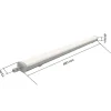 Réglette LED étanche 60cm 15W IP66 120lm/w (Pack de 10) - Blanc Neutre 4000K - 5500K - SILAMP