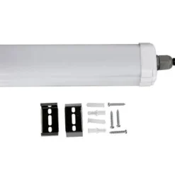 Réglette LED étanche 120cm 36W IP65 120lm/W Interconnectable (Pack de 12) - Blanc Neutre 4000K - 5500K - SILAMP