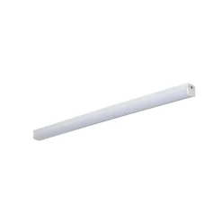 Réglette lumineuse Hovell LED intégrée blanc neutre IP20 4400lm 36.5W L.120xl.6,8cm blanc GoodHome