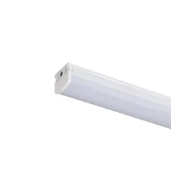 Réglette lumineuse Hovell LED intégrée blanc neutre IP20 2160lm 18W L.60xl.6,8cm blanc GoodHome