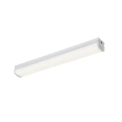 Réglette lumineuse Hovell LED intégrée blanc neutre IP20 2160lm 18W L.60xl.6,8cm blanc GoodHome