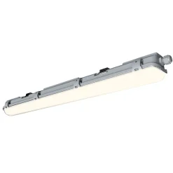 Réglette lumineuse Pagon T8 blanc neutre 1x900lm 9W IP65 L.67,9xl.7,3xH.6,4cm gris GoodHome