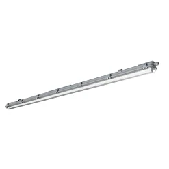 Réglette lumineuse Pagon T8 blanc neutre 2200lm 22W IP65 L. 158,9 x l.7,3 x H.6,4cm gris GoodHome