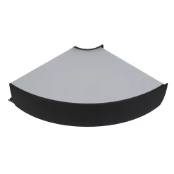 Réglette sous meuble angle Ingstad LED intégrée variation de blancs IP20 240lm 3W dimmable L.11xH.4,7xP.12cm noir GoodHome