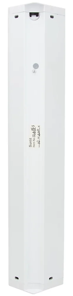 Réglette sous meuble avec prises LED intégrée blanc neutre IP20 850lm 3680W L.8xl.8,5xH.50cm Zenitech