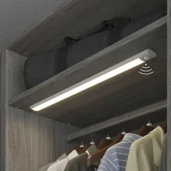 Réglette sous meuble Fiennes LED intégrée blanc neutre IP20 260lm 3.7W L.54xl.4,1xH.2cm blanc GoodHome