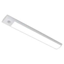 Réglette sous meuble Fiennes LED intégrée blanc neutre IP20 120lm 1.9W L.27xl.4,1xH.2cm blanc GoodHome