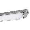 Réglette sous meuble Idonie LED intégrée blanc neutre IP20 1100lm dimmable 9W l.55,9xL.2,5xH.6,2cm métal et plastique chrome GoodHome