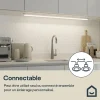 Réglette sous meuble Periera LED intégrée blanc neutre IP20 1500lm 13W L.111xl.2,4cm blanc GoodHome