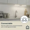 Réglette sous meuble Periera LED intégrée blanc neutre IP20 450lm 4W L.31xl.2,4cm blanc GoodHome