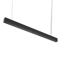 Réglette Suspendue LED 120cm 35W Noir (Lot de 5) - Blanc Neutre 4000K - 5500K - SILAMP