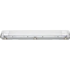 Réglette étanche 120 cm double pour Tube LED T8 IP65 1 côté (Boitier vide) - SILAMP