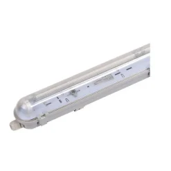 Réglette étanche pour tube LED T8 60cm IP65 (boitier vide) - SILAMP