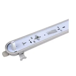 Réglette étanche pour Tube LED T8 60cm IP65 (Boitier vide) (Pack de 10) - SILAMP