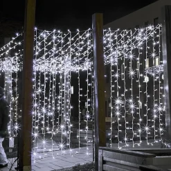 Rideau lumineux blanc - Chromex